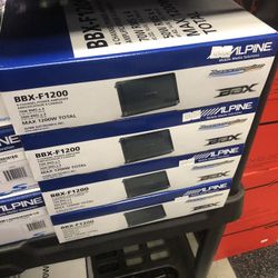 Alpine 4 Channel Amp New On Sale For 129.99