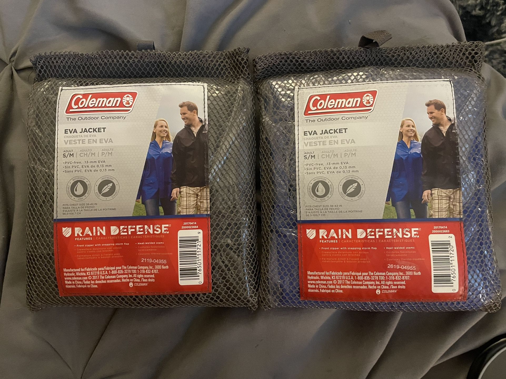 Brand New Coleman Rain Jackets