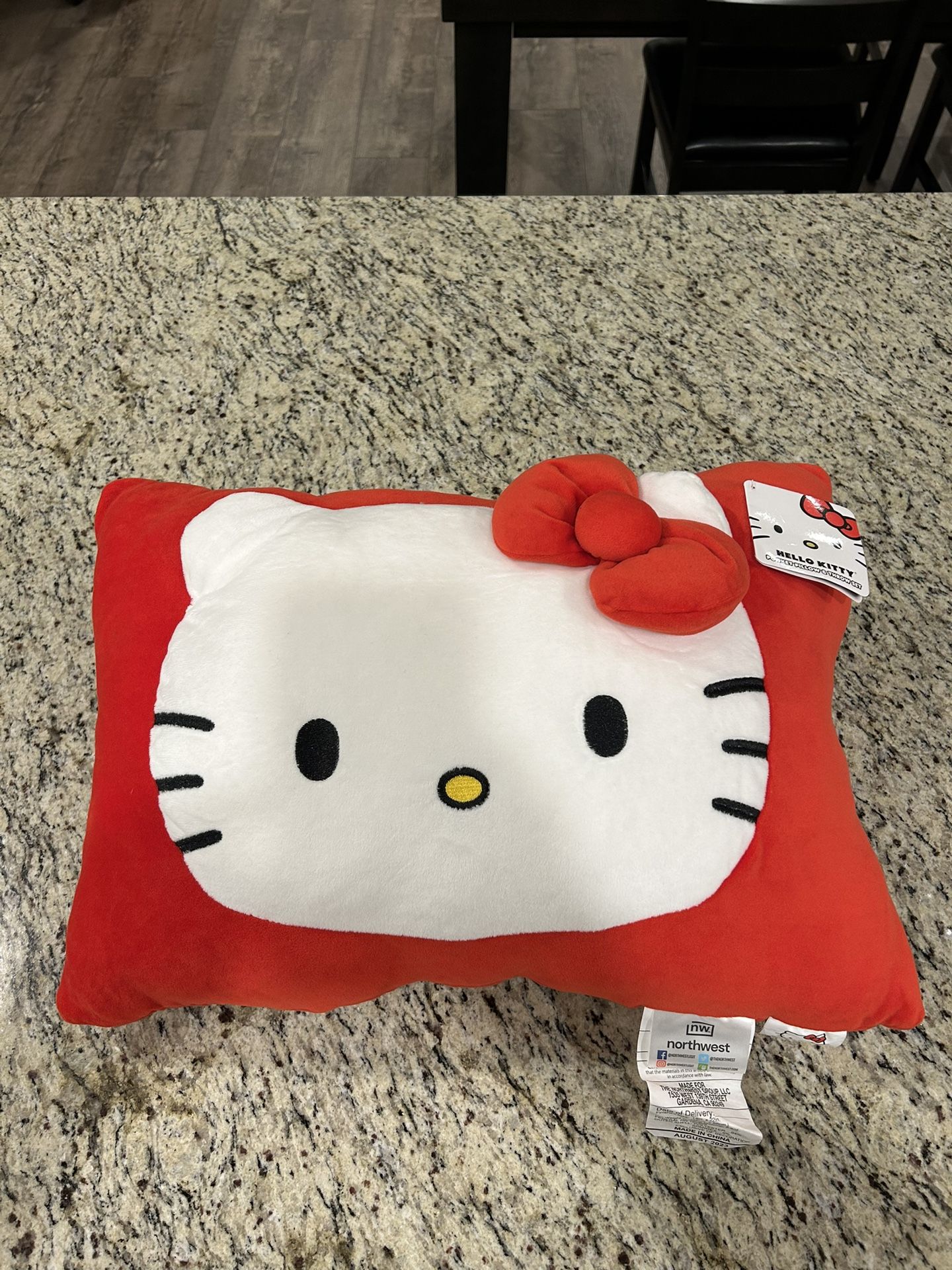 Hello Kitty Pillow And Blanket