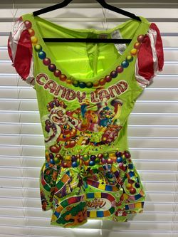 Candy Land Girls Halloween Costume Medium 8/10