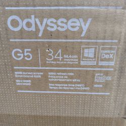 Samsung 34" Odyssey G5 Curved Gaming Monitor