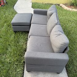 Sofa With Ottoman