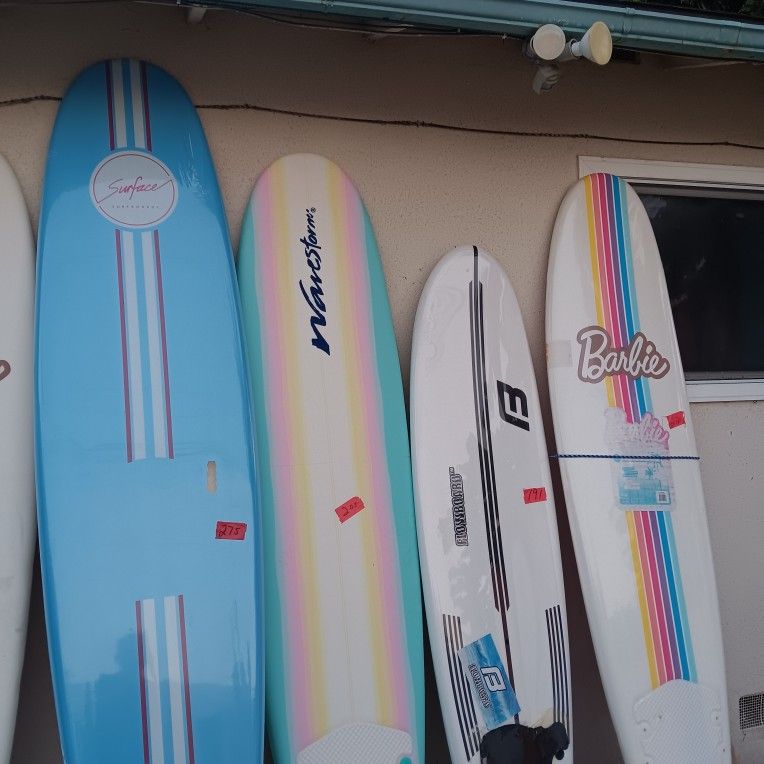 132 Beginner Surfboards 6ft 7ft 8ft 9ft BIG SALE