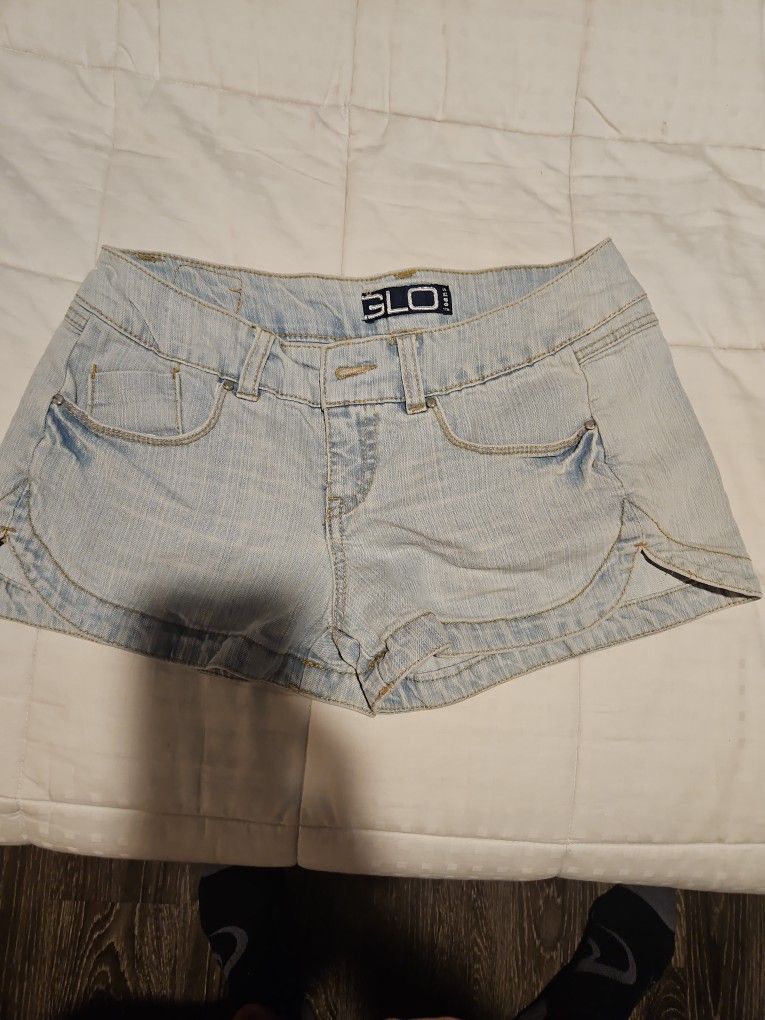 Glo Denim Shorts Size 7