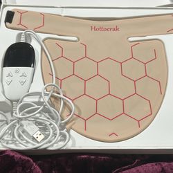Red Light Therapy Device for Neck and Chest Skin Tightening with Remote Control