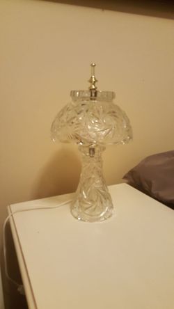 Crystal night lamp