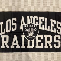 Los Angeles Raiders Polyester 3’ X 5’ Flag 