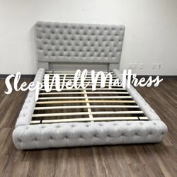 New Queen Bed Frame With Mattress Included
