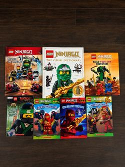 Rare exclusive OG Lego Ninjago book bundle Rare exclusive OG Lego Ninjago book bundle