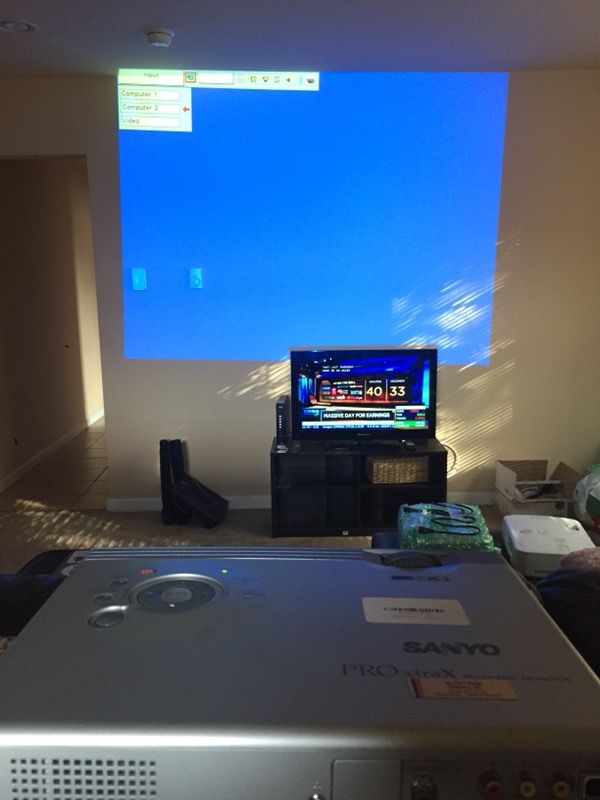 SANYO HD HOME THEATER PROJECTOR