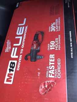 Milwaukee fuel hole hawg