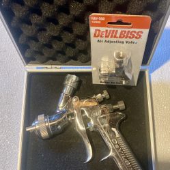 Very Nice Devilbiss Paint Gravity feed Spray Gun