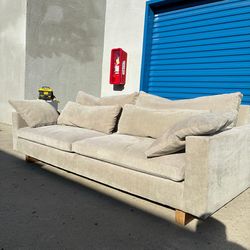 West Elm Harmony Light Taupe Couch 🛻Delivery Available🛻
