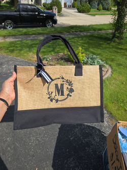Jute tote bag