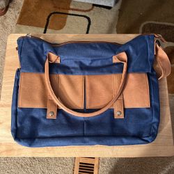 Denim Satchel