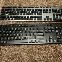 Two Dell Keyboards