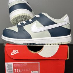 Nike Dunk Low (TDE) - Split Deep Jungle - BRAND NEW (Size 10c) FB9107 300