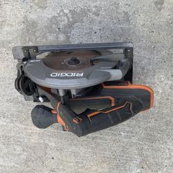 RIDGID cordless circular saw 