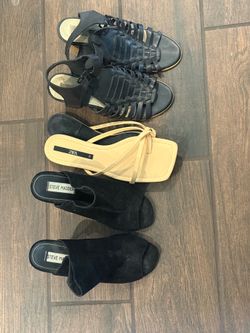 Steve Madden and Zara size 7