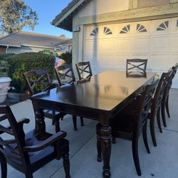 Dining Table With 8 Chairs 