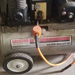 Sanborn Air Compresser Needs A Bit Work