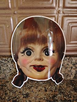 Annabelle Promotional Paper Mask 2014 The Conjuring 