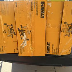Dewalt new in the box table saw
