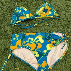 Retro Vintage Mid Century Bikini Bathing Suit 