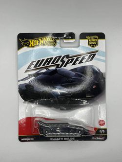 Hot Wheels Premium Car Culture Euro Speed Bugatti Bolide Real Riders