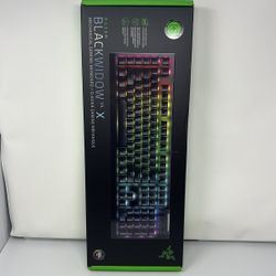 Razer BlackWidow V4 X Mechanical Gaming Keyboard with Razer Chroma RGB
