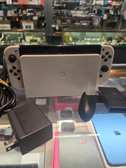 Nintendo Switch OLED White with Joy-Cons