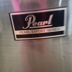 Vintage Pearl 5 Pc Drum Set