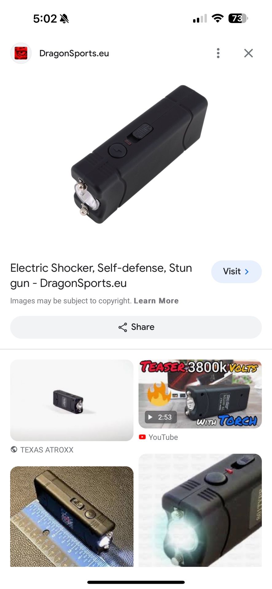 Self Defend Taser