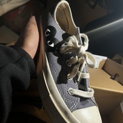 CDG converse size 6 W brand new