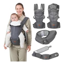 Baby Carrier with Hip Seat