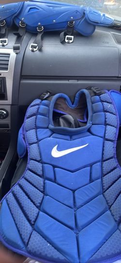 Nike Baseball Catcher's Chest Protector Blue