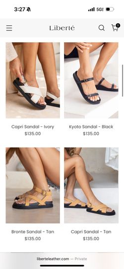 Liberté Sandals