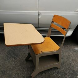 Vintage 1950's Children's School desk