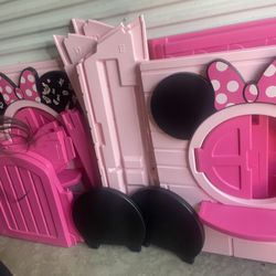Casita De Minnie Mouse  De Patio Y Otras Cositas Para Ninas 