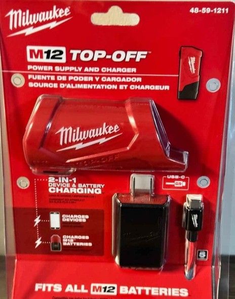 Milwaukee M12 Top Off Charger