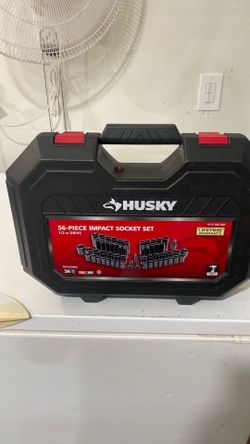 Husky 56- piece impact socket set 1/2 in drive