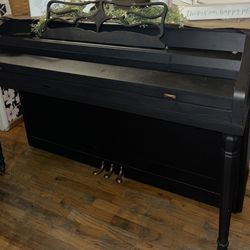 Vintage Black Piano