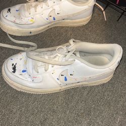 Paint Drop Nike Air Force Ones Women’s