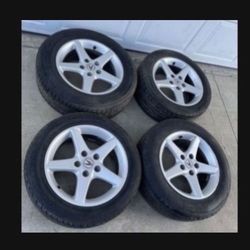 4 — 205/55r16 5x4.5 5x114.3 Stock Rsx  S2k Accord Rsx Camry Civic RAV4 Wheels Rims Tires!!!!!!!!!!