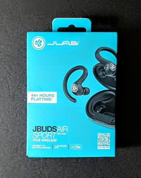 JLab JBuds Air Sport Gen 3 True Wireless Bluetooth Earbuds (Brand New)