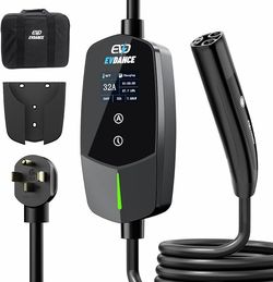 Level 2 EV Electric Vehicle Tesla Charger 32 Amp, NEMA 14-50 Plug, 220-240V, 25FT Cable, Tesla Model 3 Y S