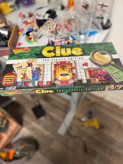 Clue The Classic Edition 1949 Board Game Original Remake Factory Sealed