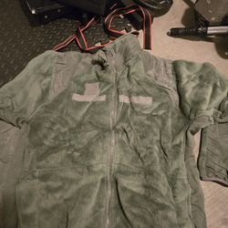 Army Fleece Jacket Large Regular