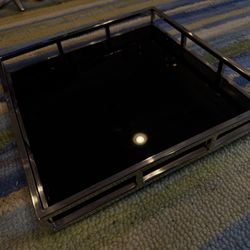 Tray For Serving , Vanity, Bar, On To Of Ottoman