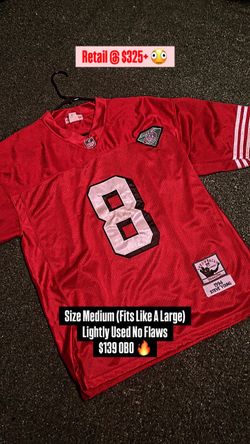 1994 Throwback 49ers Steve Young Jersey
